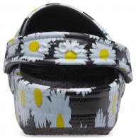 Crocs Classic Vacay Vibes Clog Black Daisy