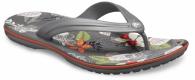 Crocband™ Botanical Print Flip Slate Grey / White