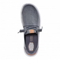 Wendy Chambray Grid Charcoal