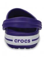 CROCS Crocband Clog Kids ultraviolet/white