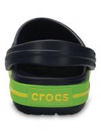 CROCS Crocband Clog Kids Navy / Volt Green