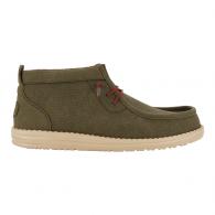 Wally Mid Waxed Canvas  Olive