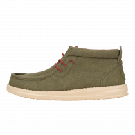 Wally Mid Waxed Canvas  Olive