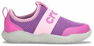 Crocs Swiftwater EasyOn Logo Shoe Kids amethyst/violet