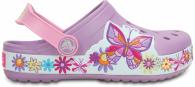 Kids Crocband Butterfly Clog