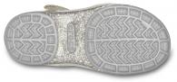 Kids Crocs Isabella Charm Sandal Silver