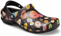 Bistro Graphic Clog Black / Multi Donuts