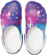 CROCS CLASSIC OUT OF THIS WORLD CLOG white/purple