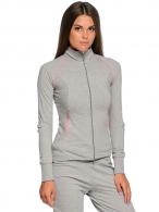 Women's full zip sweatshirt, Grey GREY