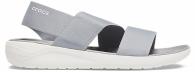Crocs Literide Stretch Sandal light grey/white