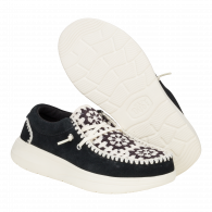 Wendy COMF Suede Crochet  Black / Multi