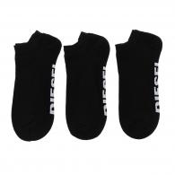 DIESEL Pack-3 Ankle Socks  Men 00SI8H-0JAXU ALL BLACK