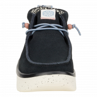 Wendy Peak Hi Suede  Black