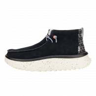 Wendy Peak Hi Suede  Black