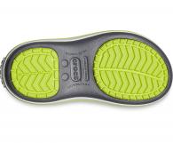 CROCS Kids Crocband™ Winter Boot Slate Grey / Lime Punch