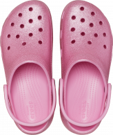 CROCS CLASSIC PLATFORM GLITTER CLOG W Pink Tweed