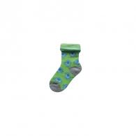 Čarape za bebe sa slonom Zelena/Siva