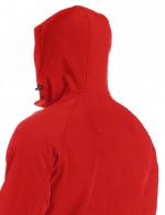 Men's Stretch Hooded Softshell Jacket red