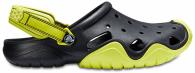 Mens Swiftwater Clog Black / Tennis Ball Green