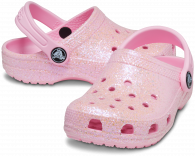 Crocs Classic Glitter Kids Clog T Flamingo