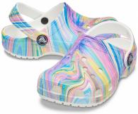 CROCS CLASSIC OUT OF THIS WORLD II CLOG KIDS multi/white