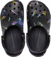 CROCS CLASSIC OUT OF THIS WORLD II CLOG KIDS Black