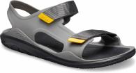 Crocs Swiftwater Molded Expedition Sandal Slate Grey / Black