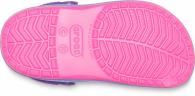 Kids Crocband Wavy Band Clog Neon Magenta