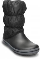 CROCS Womens Winter Puff Boot black/charcoal