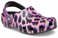 Crocs Animal Print Clog Kids 207600 Papaya/leopard