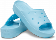 CROCS CLASSIC PLATFORM SLIDE Arctic