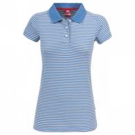 KALA -Striped Polo Top blue