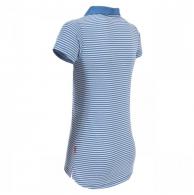 KALA -Striped Polo Top blue