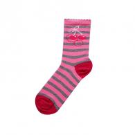 Djevojačke čarape  Pink/Siva