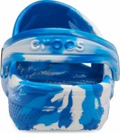 Crocs Classic Marbled Clog Kids cobalt/white