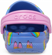 Crocs Baya Graphic Kids Clog Lapis / Multi