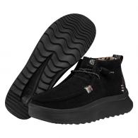 Wendy Peak Hi Suede Black