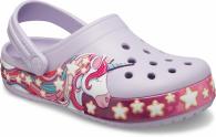 Crocs Fun Lab Unicorn Band Clog Kids Lavender