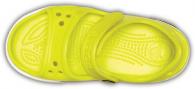 Crocband II Sandal  Tennis Ball Green / White