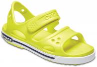 Crocband II Sandal  Tennis Ball Green / White