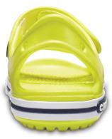 Crocband II Sandal  Tennis Ball Green / White