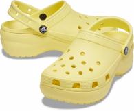 Crocs Classic Platform Clog Women banana