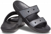 Crocs Classic Glitter II Sandal Black